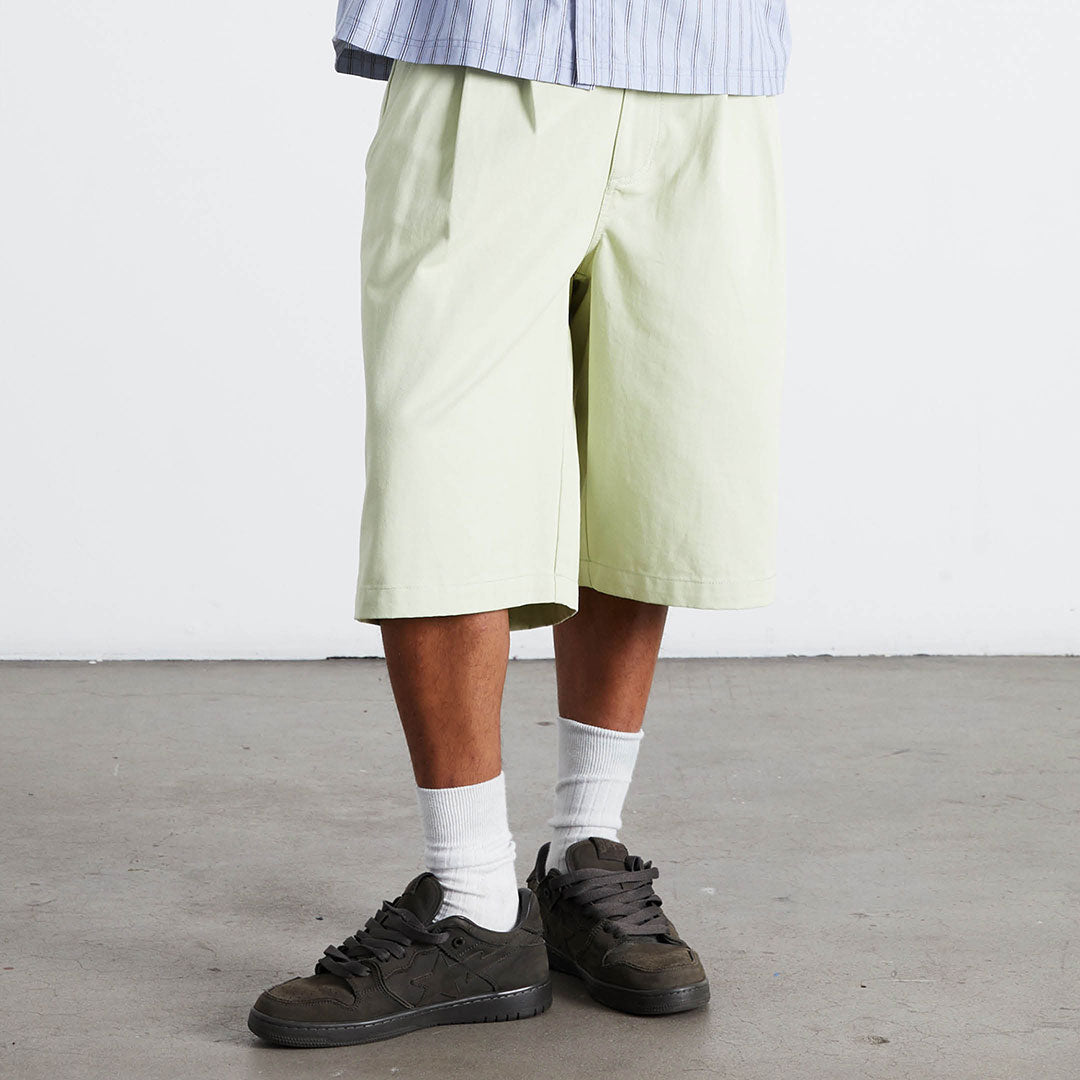 SORTA LONG CHINO SHORT / SEAFOAM