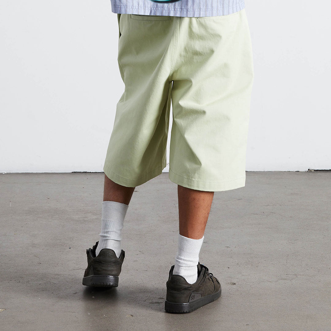 SORTA LONG CHINO SHORT / SEAFOAM