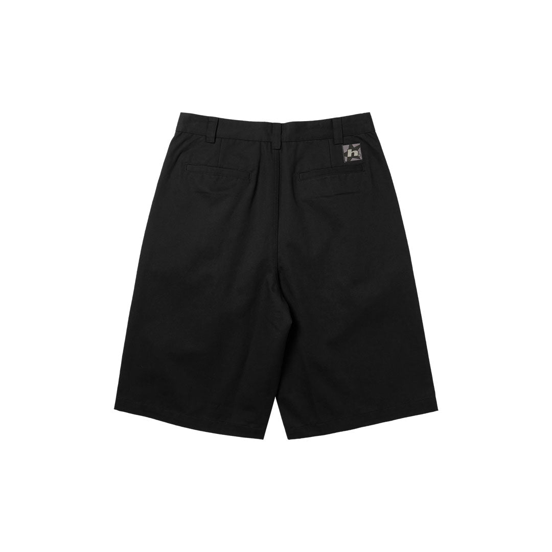 SORTA LONG CHINO SHORT / BLACK