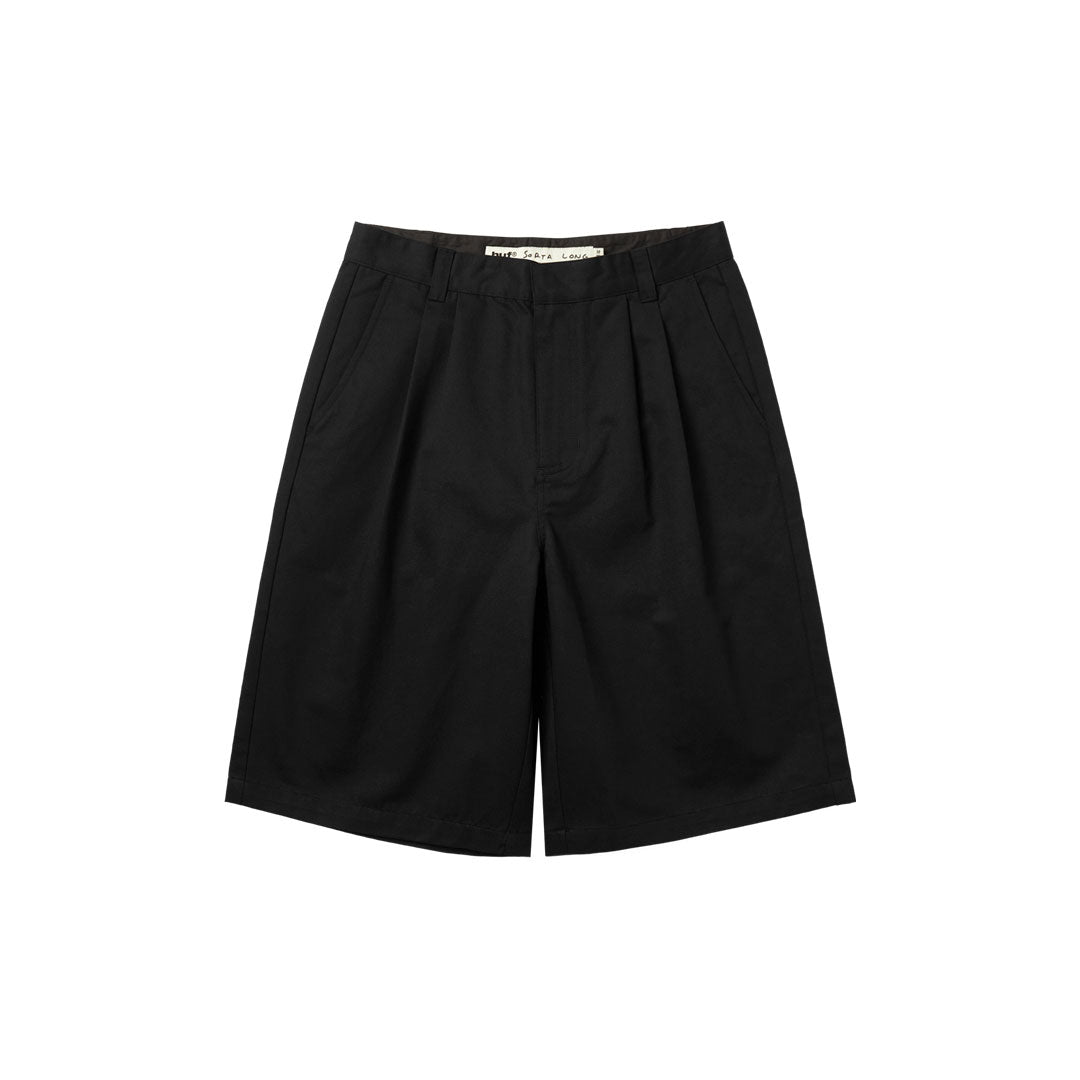 SORTA LONG CHINO SHORT / BLACK