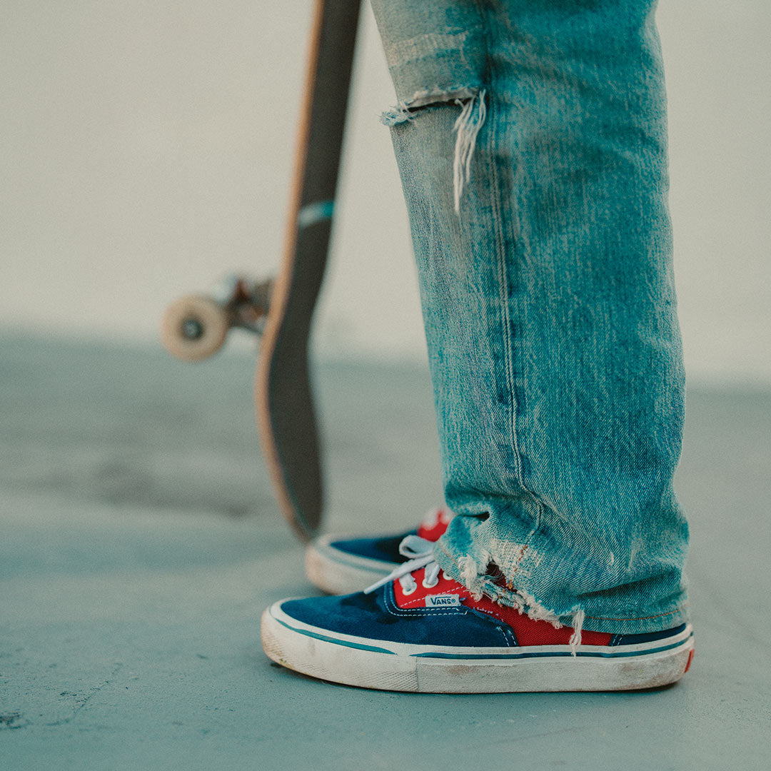 VANS（ヴァンズ）| SKATE ERA / BLUE/RED | スノーボード・スケート