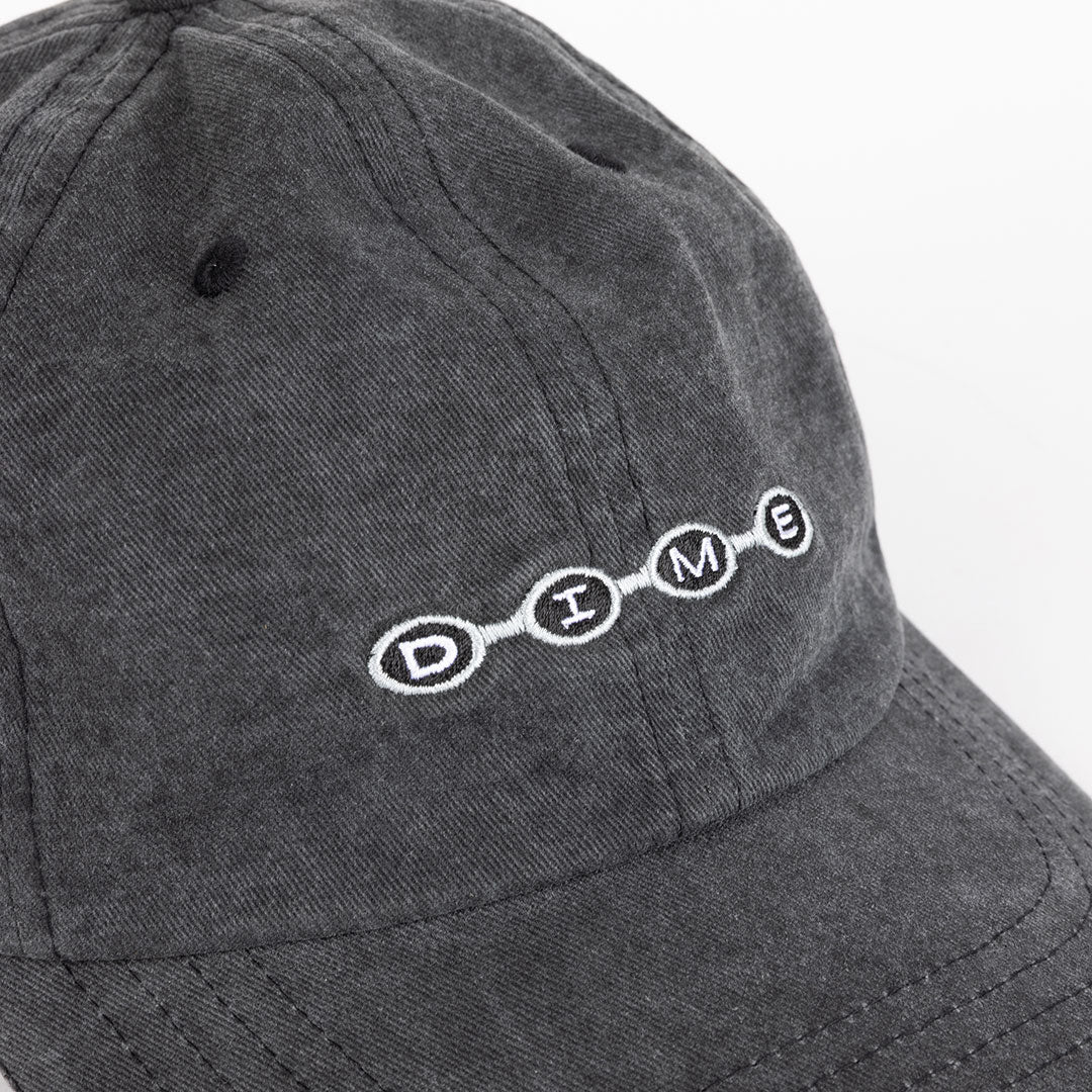 DIME（ダイム）| SPACE LOW PRO CAP / BLACK WASHED | スノーボード・スケートボードのTACTICS JAPAN
