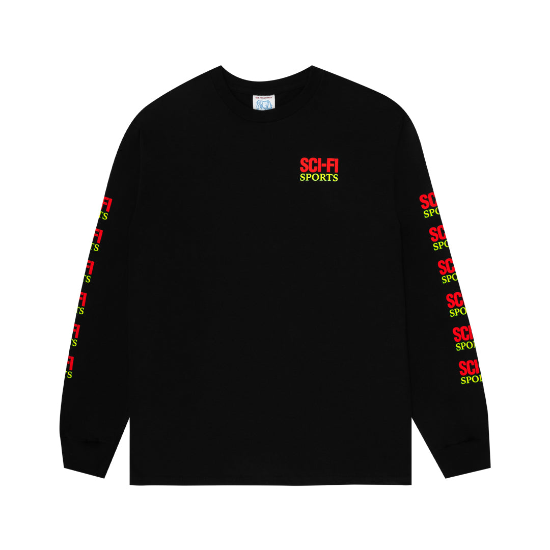 SCI-FI FANTASY（サイファイ ファンタジー）| SPORTS LS TEE / BLACK | スノーボード・スケートボードのTACTICS JAPAN