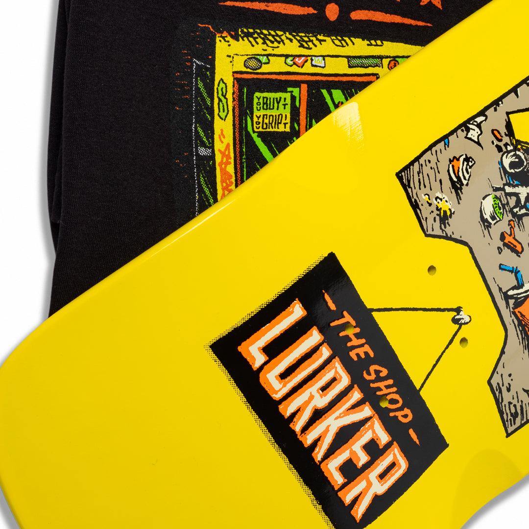 ANTIHERO SKATEBOARDS（アンタイヒーロー スケートボード）| SSD26 JALOPI SHOP LURKER - 9.1 | スノーボード・スケートボードのTACTICS JAPAN