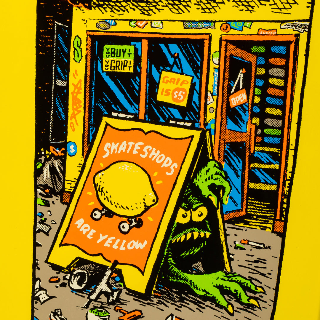 ANTIHERO SKATEBOARDS（アンタイヒーロー スケートボード）| SSD26 JALOPI SHOP LURKER - 9.1 | スノーボード・スケートボードのTACTICS JAPAN