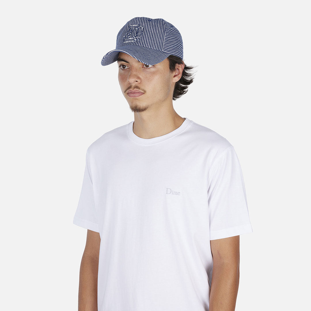 DIME（ダイム）| STRIPED WORKER CAP / NAVY | スノーボード・スケートボードのTACTICS JAPAN