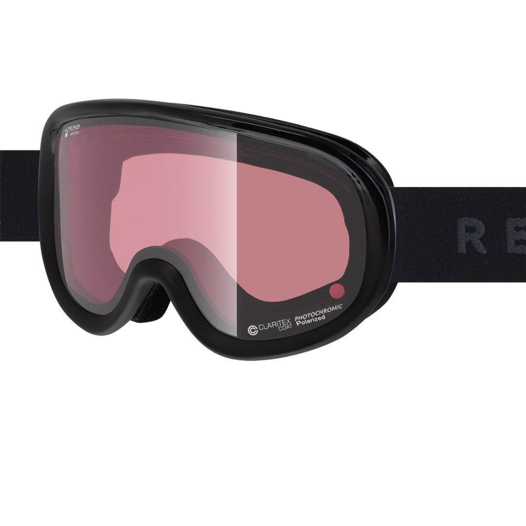 REVOLT OPTICAL（リボルト オプティカル）| SUPER LIGHT FRAME BLACK GROSS X MATTE / PINK POLA/CLEAR PHO | スノーボード・スケートボードのTACTICS JAPAN