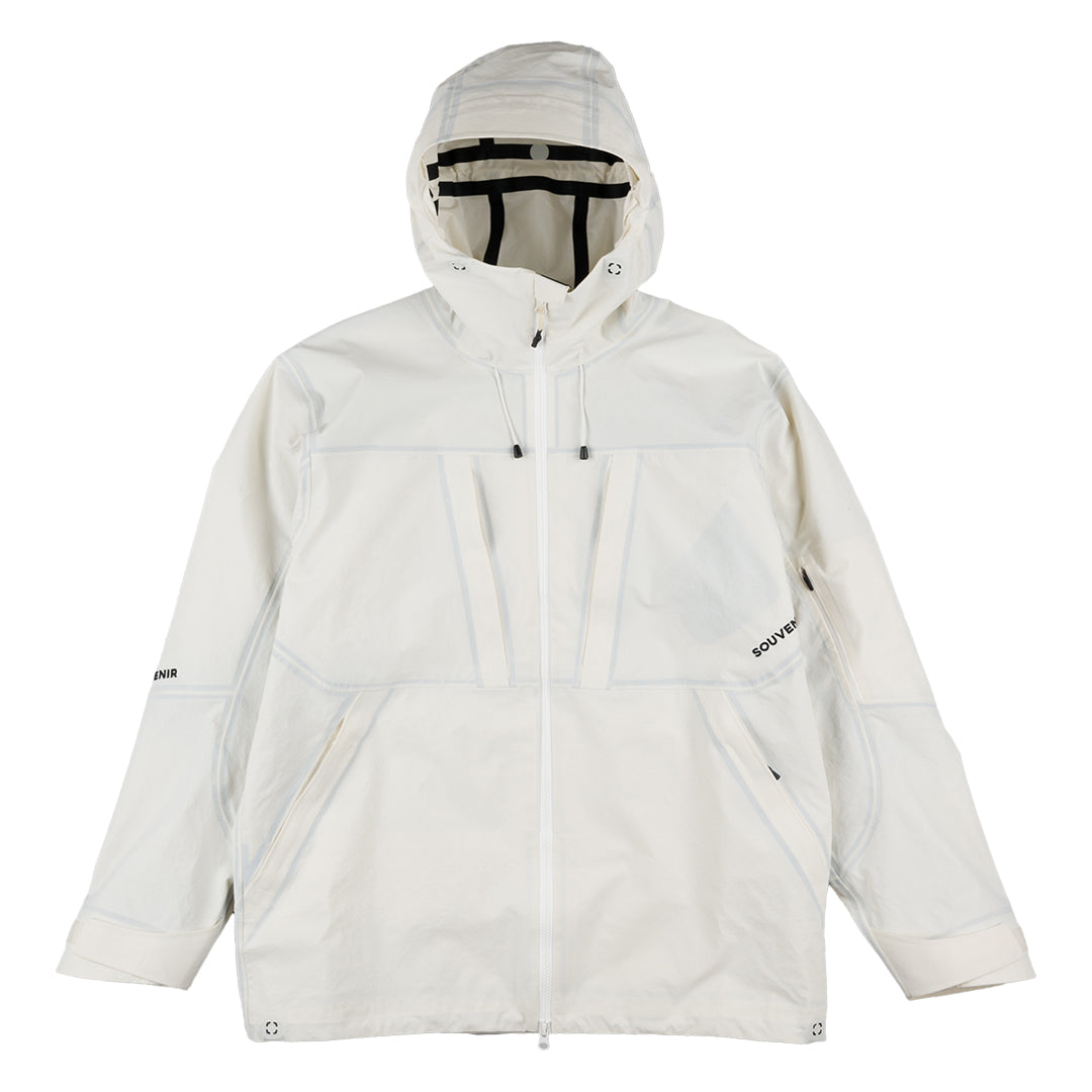 3 PLY RIPSTOP JACKET / MARSHMALLOW
