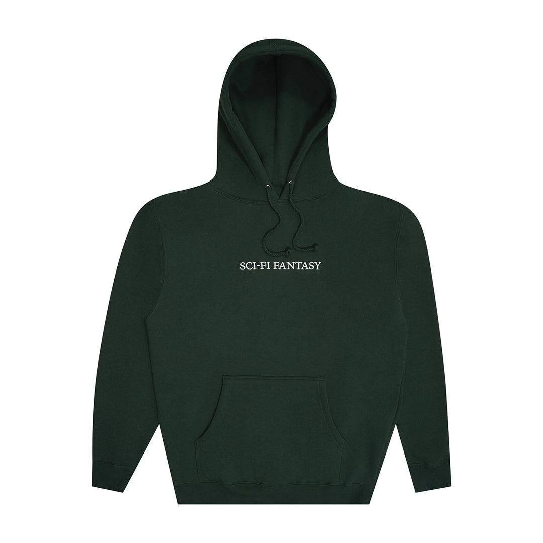 SCI-FI FANTASY（サイファイ ファンタジー）| LOGO HOODED FLEECE / ALPINE GREEN | スノーボード・スケートボードのTACTICS JAPAN