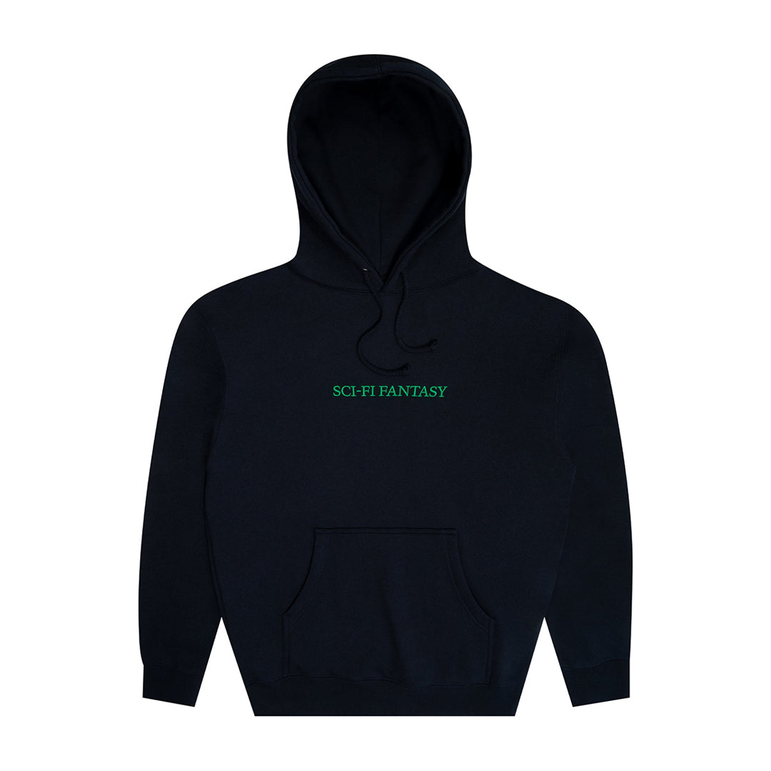 SCI-FI FANTASY（サイファイ ファンタジー）| LOGO HOODED FLEECE / INDIGO | スノーボード・スケートボードのTACTICS JAPAN