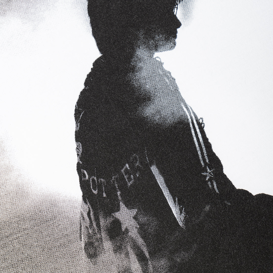 WELCOME SKATEBOARDS（ウェルカム スケートボード）| HARRY POTTER X WELCOME SHADOW ALL-OVER-PRINT S/S KNIT / WHITE | スノーボード・スケートボードのTACTICS JAPAN