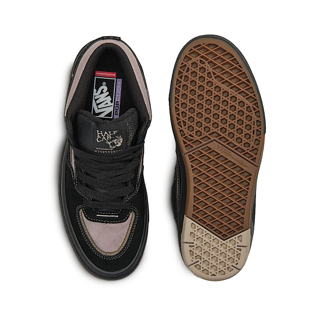 VANS（ヴァンズ）| SKATE HALF CAB WAFFLECUP / BLACK/PEYOTE BEIGE