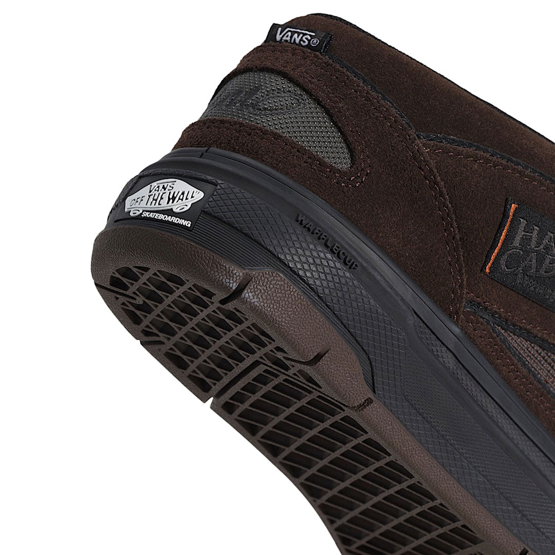 VANS（ヴァンズ）| SKATE HALF CAB WAFFLECUP / DICK RIZZO TRANSLUCENT SIDEWALL BLACK/BLUE | スノーボード・スケートボードのTACTICS JAPAN