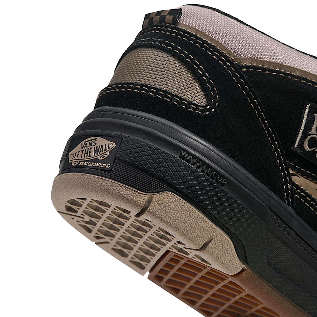 VANS（ヴァンズ）| SKATE HALF CAB WAFFLECUP / BLACK/PEYOTE BEIGE