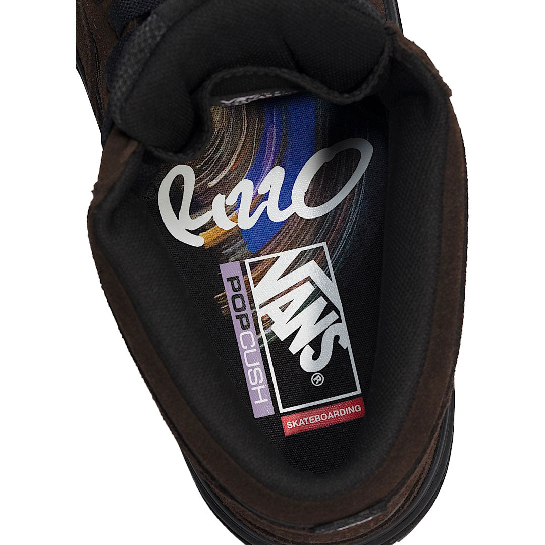 VANS（ヴァンズ）| SKATE HALF CAB WAFFLECUP / DICK RIZZO TRANSLUCENT SIDEWALL BLACK/BLUE | スノーボード・スケートボードのTACTICS JAPAN