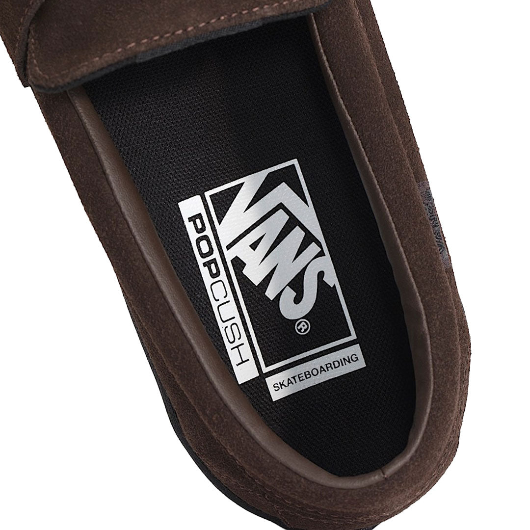 VANS（ヴァンズ）| SKATE LOAFER / SUEDE BROWN/BLACK | スノーボード・スケートボードのTACTICS JAPAN