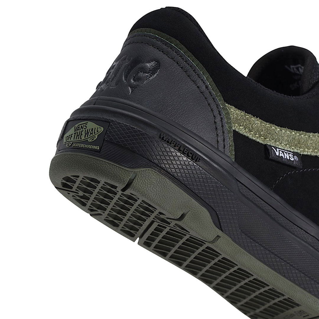 VANS（ヴァンズ）| SKATE OLD SKOOL WAFFLECUP / WILLOW VOGES FERNANDES GREEN/BLACK | スノーボード・スケートボードのTACTICS JAPAN