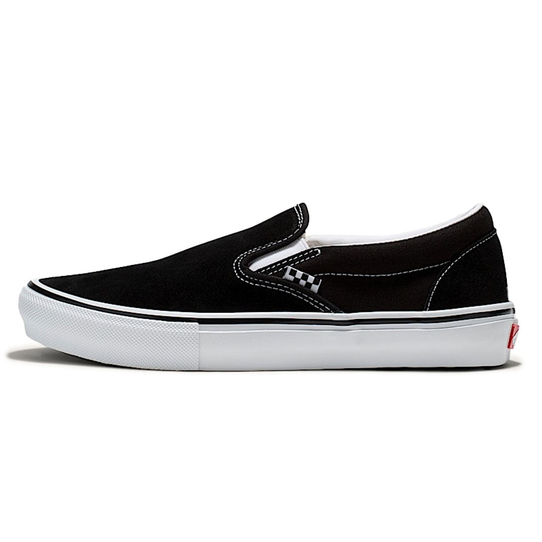 VANS（ヴァンズ）| SKATE SLIP-ON / BLACK/WHITE | スノーボード・スケートボードのTACTICS JAPAN