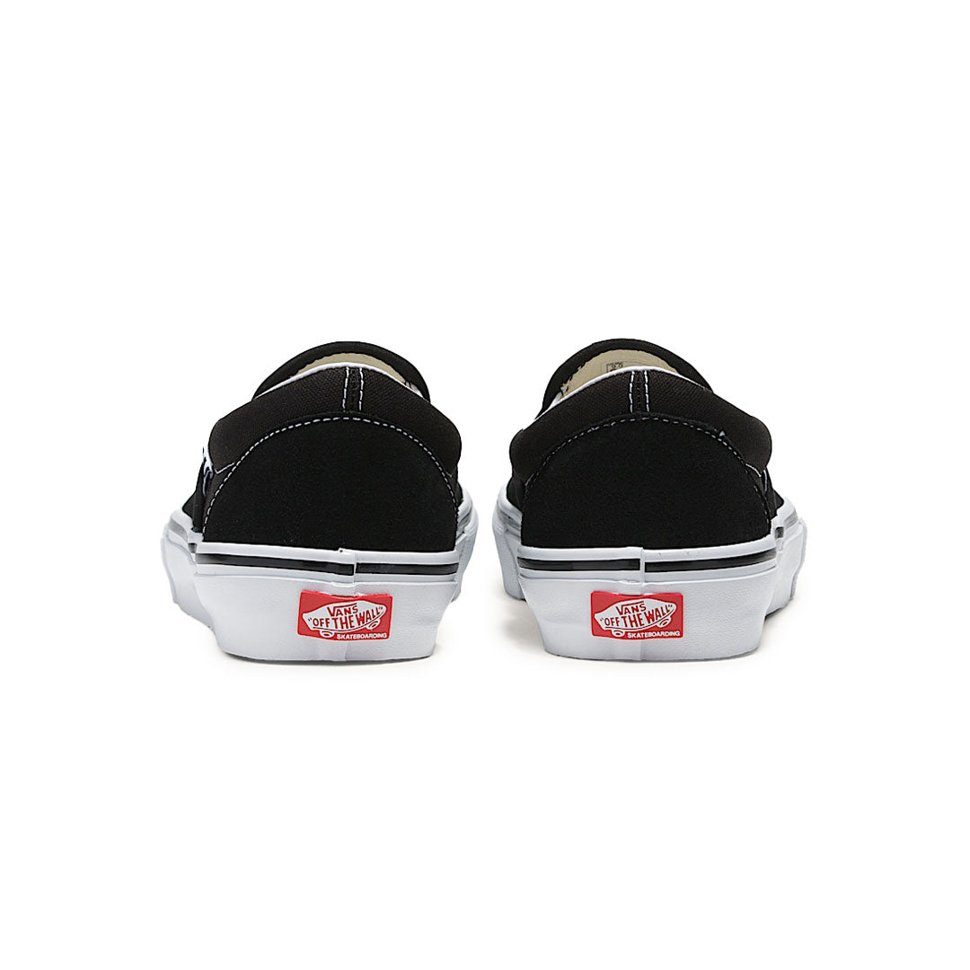 VANS（ヴァンズ）| SKATE SLIP-ON / BLACK/WHITE | スノーボード・スケートボードのTACTICS JAPAN