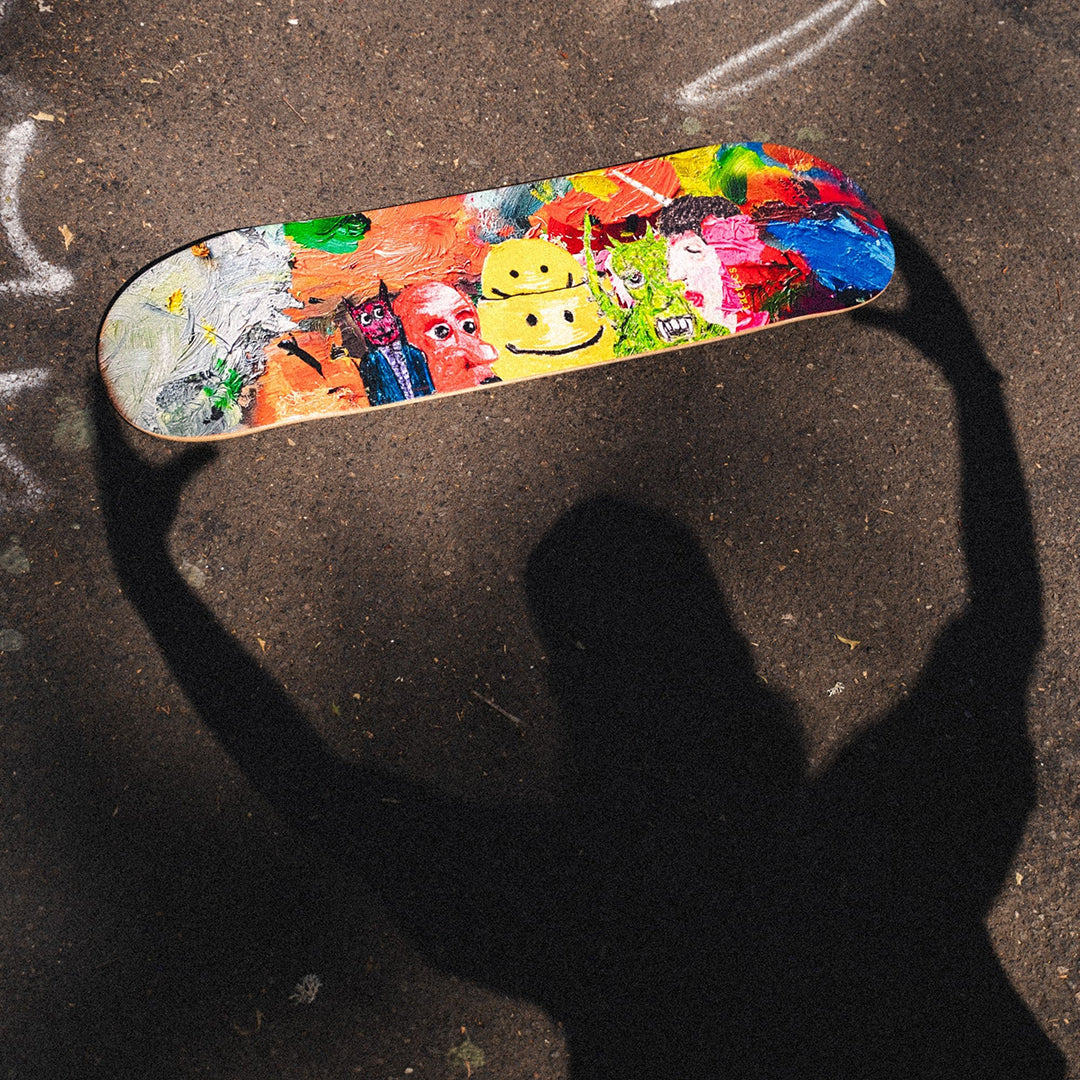 TACTICS（タクティクス）| SMILE SKATEBOARD DECK - 7.25 / 7.75 / 8.125 | スノーボード・スケートボードのTACTICS JAPAN