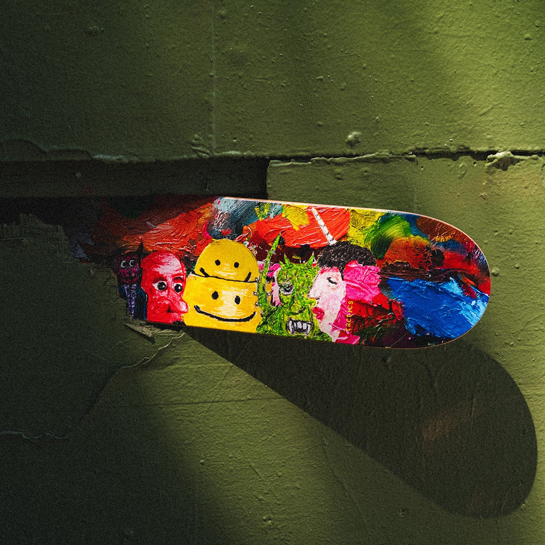 TACTICS（タクティクス）| SMILE SKATEBOARD DECK - 7.25 / 7.75 / 8.125 | スノーボード・スケートボードのTACTICS JAPAN