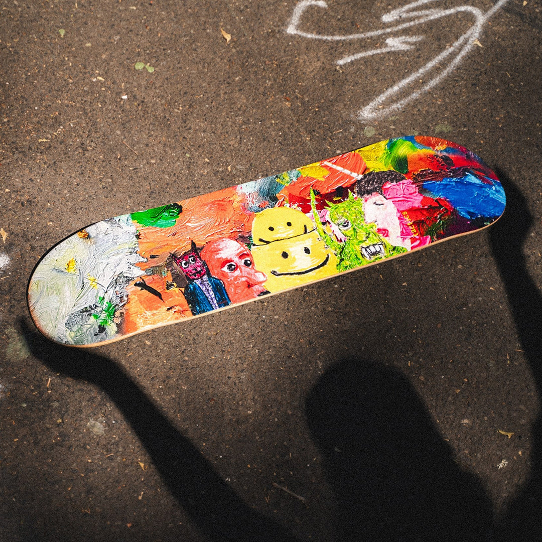 TACTICS（タクティクス）| SMILE SKATEBOARD DECK - 7.25 / 7.75