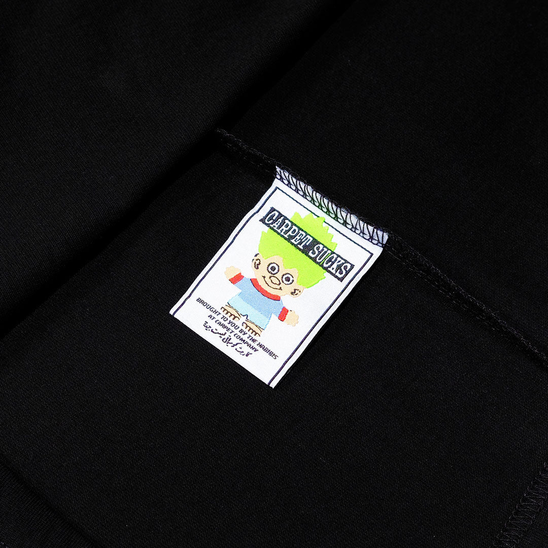 CARPET COMPANY（カーペット カンパニー）| SMOKING KILLS TEE / BLACK | スノーボード・スケートボードのTACTICS JAPAN