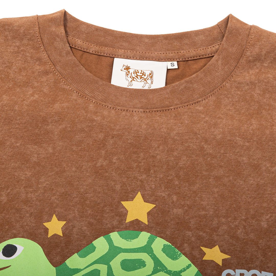 STINGWATER（スティングウォーター）| STINGWATER TURTLE T-SHIRT / ACID BROWN | スノーボード・スケートボードのTACTICS JAPAN