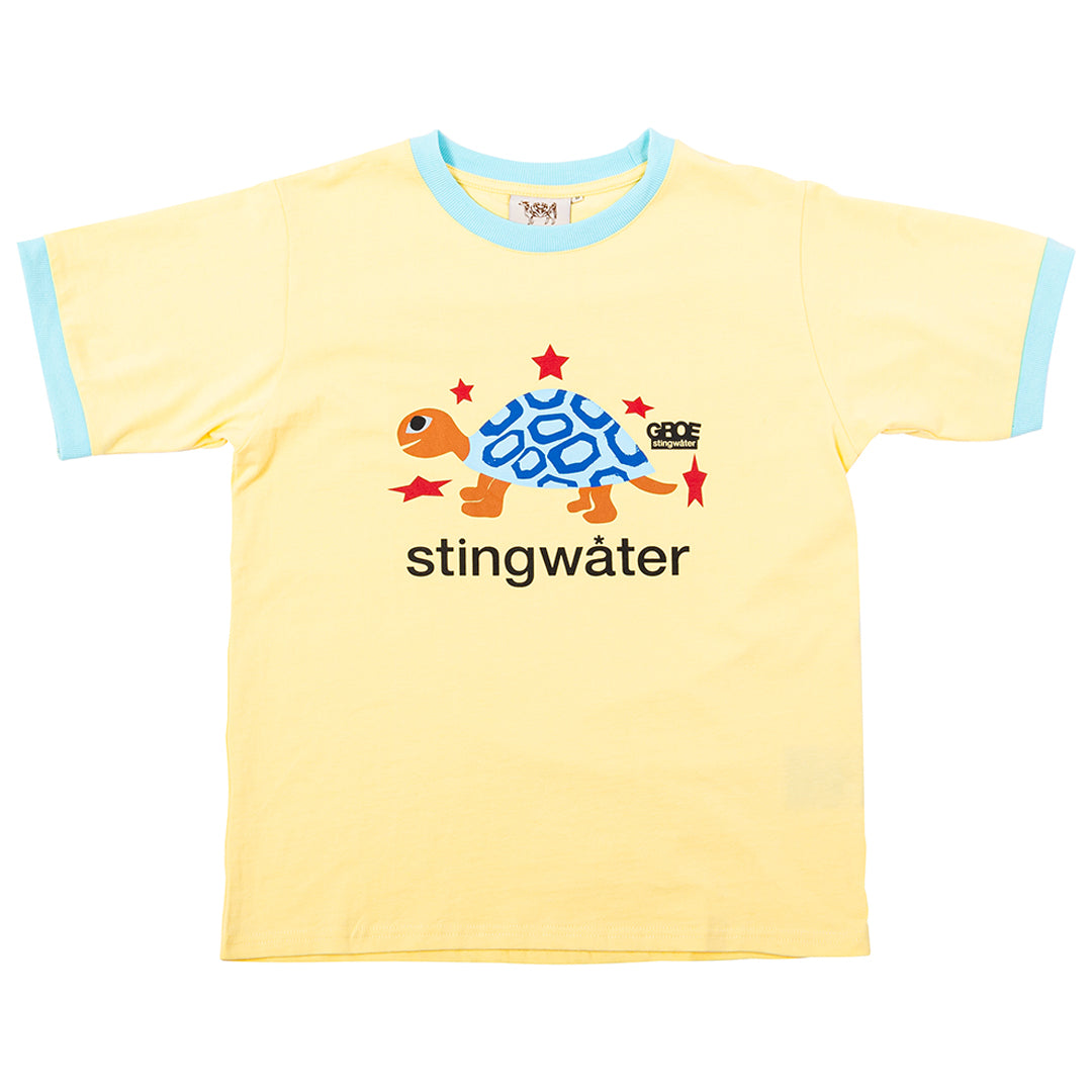 STINGWATER（スティングウォーター）| STINGWATER TURTLE T-SHIRT / YELLOW RINGER | スノーボード・スケートボードのTACTICS JAPAN