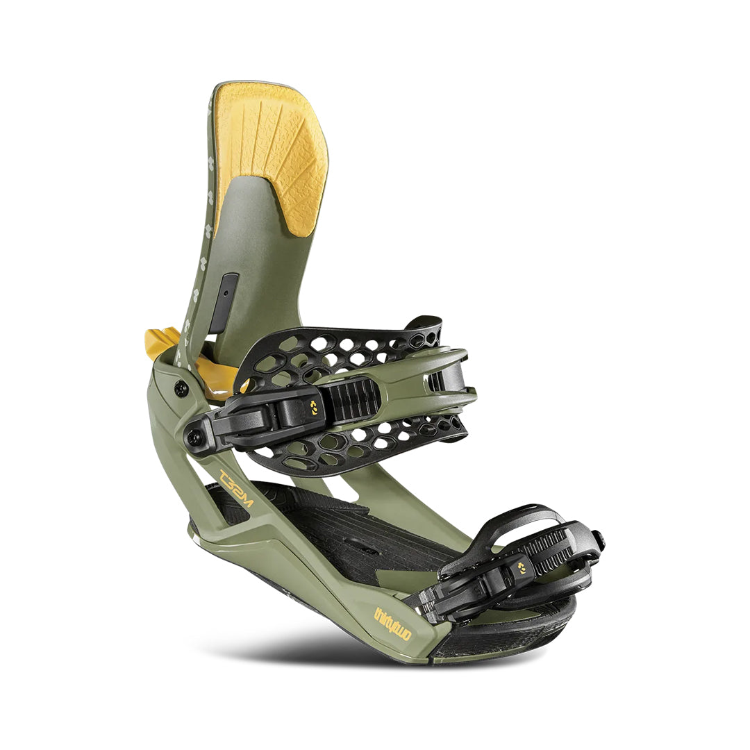 THIRTYTWO（サーティトゥー）| T32M FASE® X CHRIS BRADSHAW SNOWBOARD BINDING 2026 / GREEN | スノーボード・スケートボードのTACTICS JAPAN