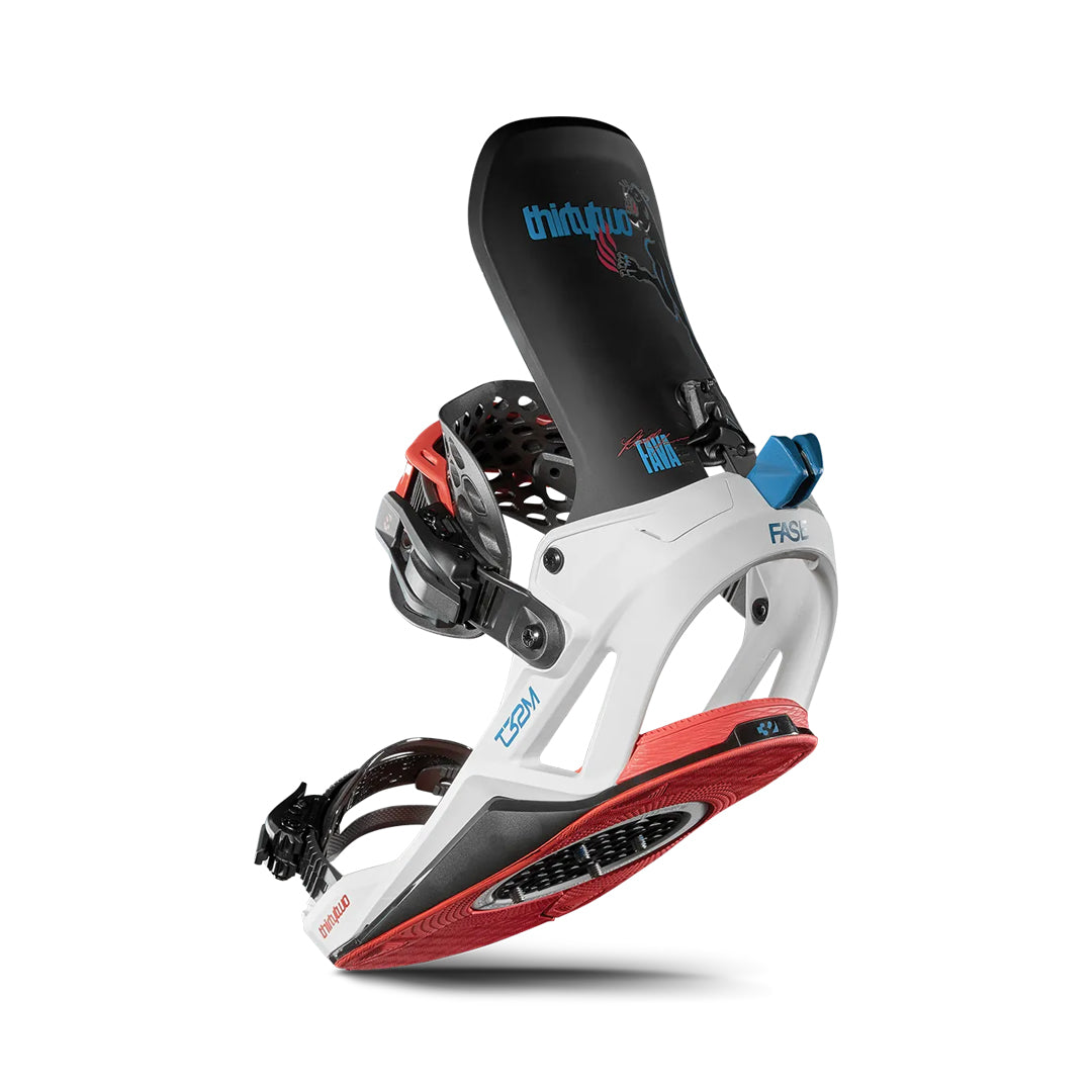 THIRTYTWO（サーティトゥー）| T32M FASE® X PAT FAVA SNOWBOARD BINDING 2026 / GREY | スノーボード・スケートボードのTACTICS JAPAN