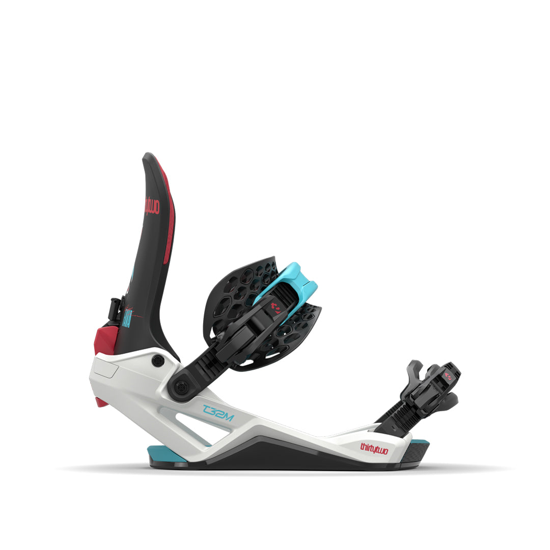 THIRTYTWO（サーティトゥー）| T32M FASE® X PAT FAVA SNOWBOARD BINDING 2026 / GREY | スノーボード・スケートボードのTACTICS JAPAN