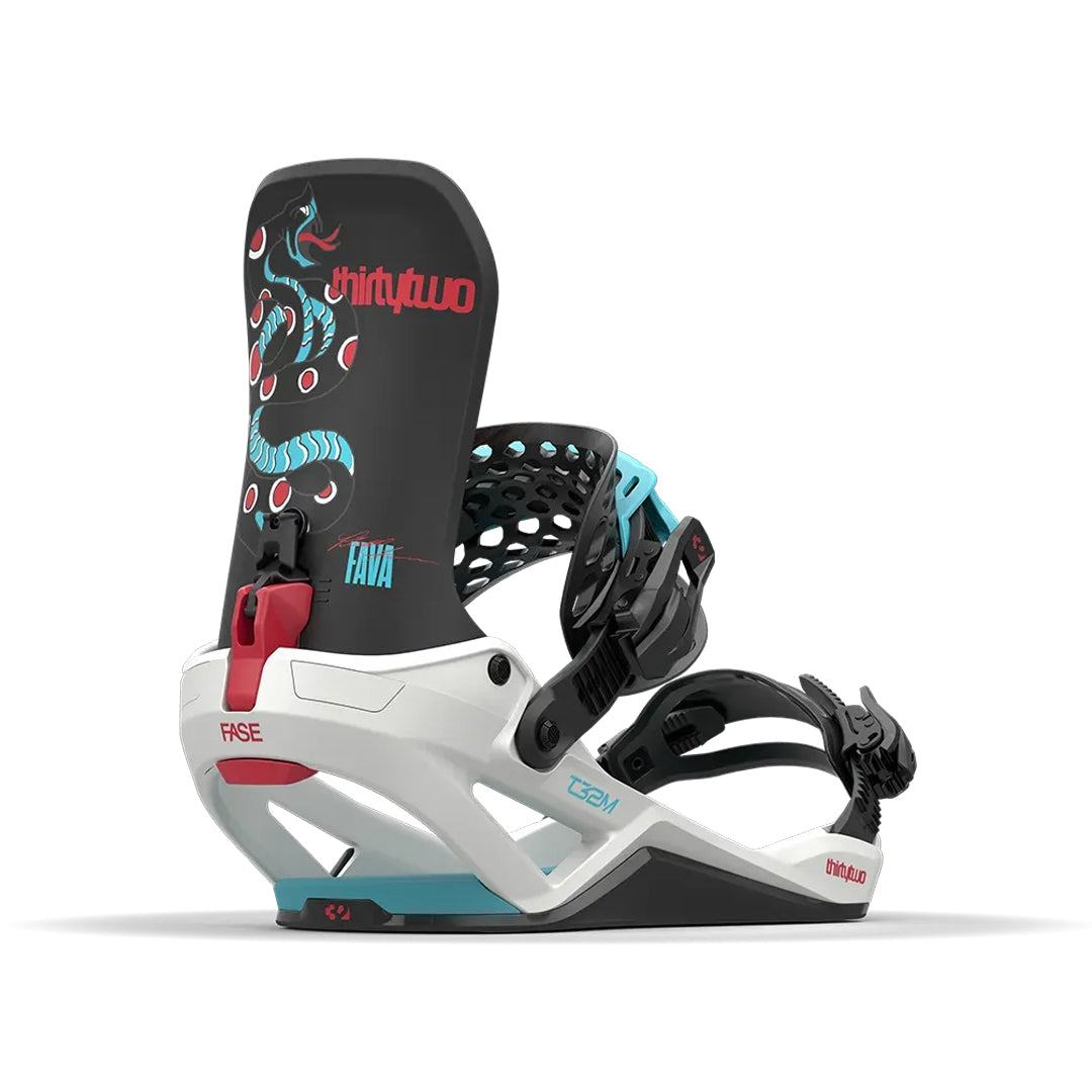 THIRTYTWO（サーティトゥー）| T32M FASE® X PAT FAVA SNOWBOARD BINDING 2026 / GREY | スノーボード・スケートボードのTACTICS JAPAN