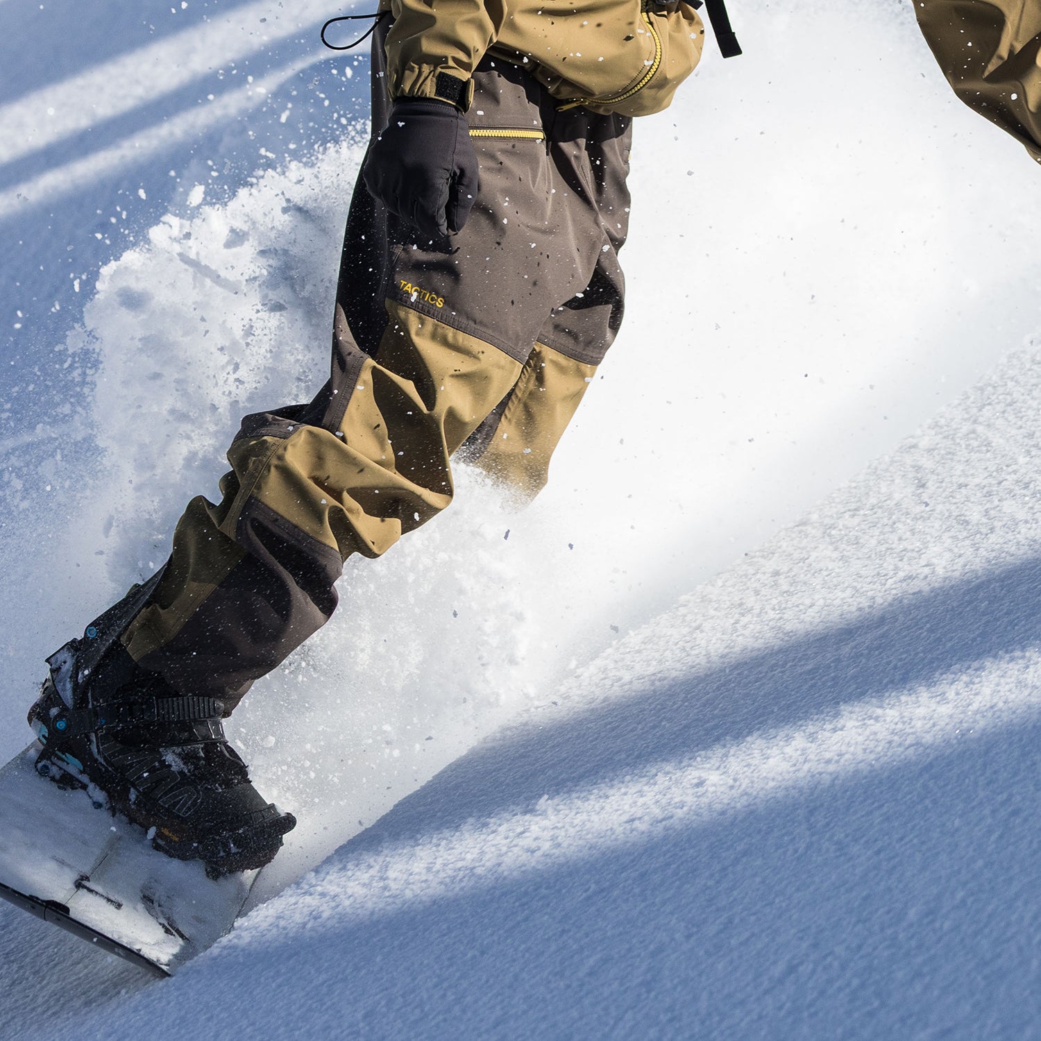 CASCADIA 3L WAVE PANTS / DARK EARTH