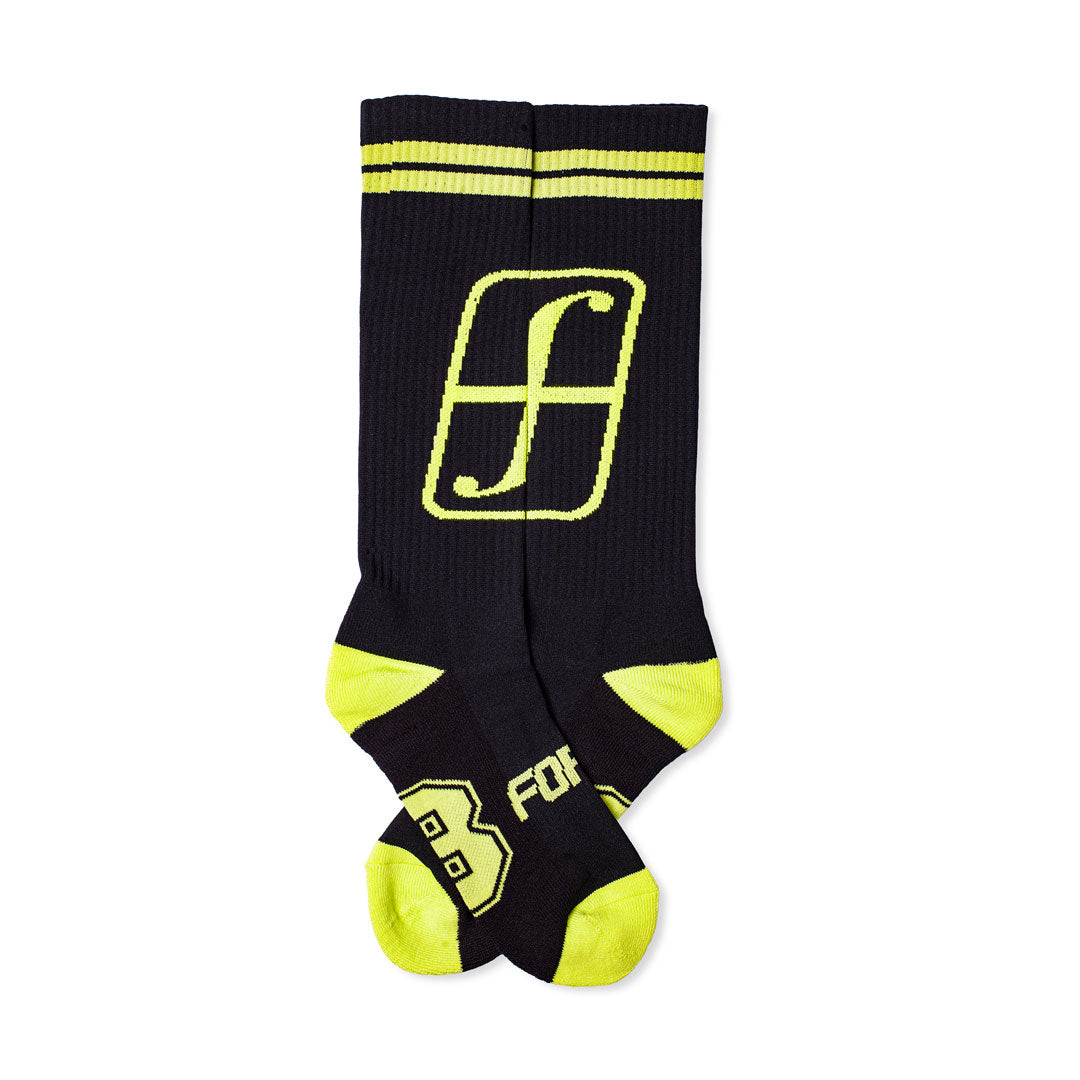FORUM SNOWBOARDS（フォーラム スノーボード）| THE FORUM RIDING SOCK / BLACK YELLOW | スノーボード・スケートボードのTACTICS JAPAN