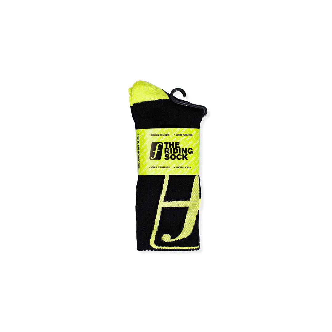 FORUM SNOWBOARDS（フォーラム スノーボード）| THE FORUM RIDING SOCK / BLACK YELLOW | スノーボード・スケートボードのTACTICS JAPAN