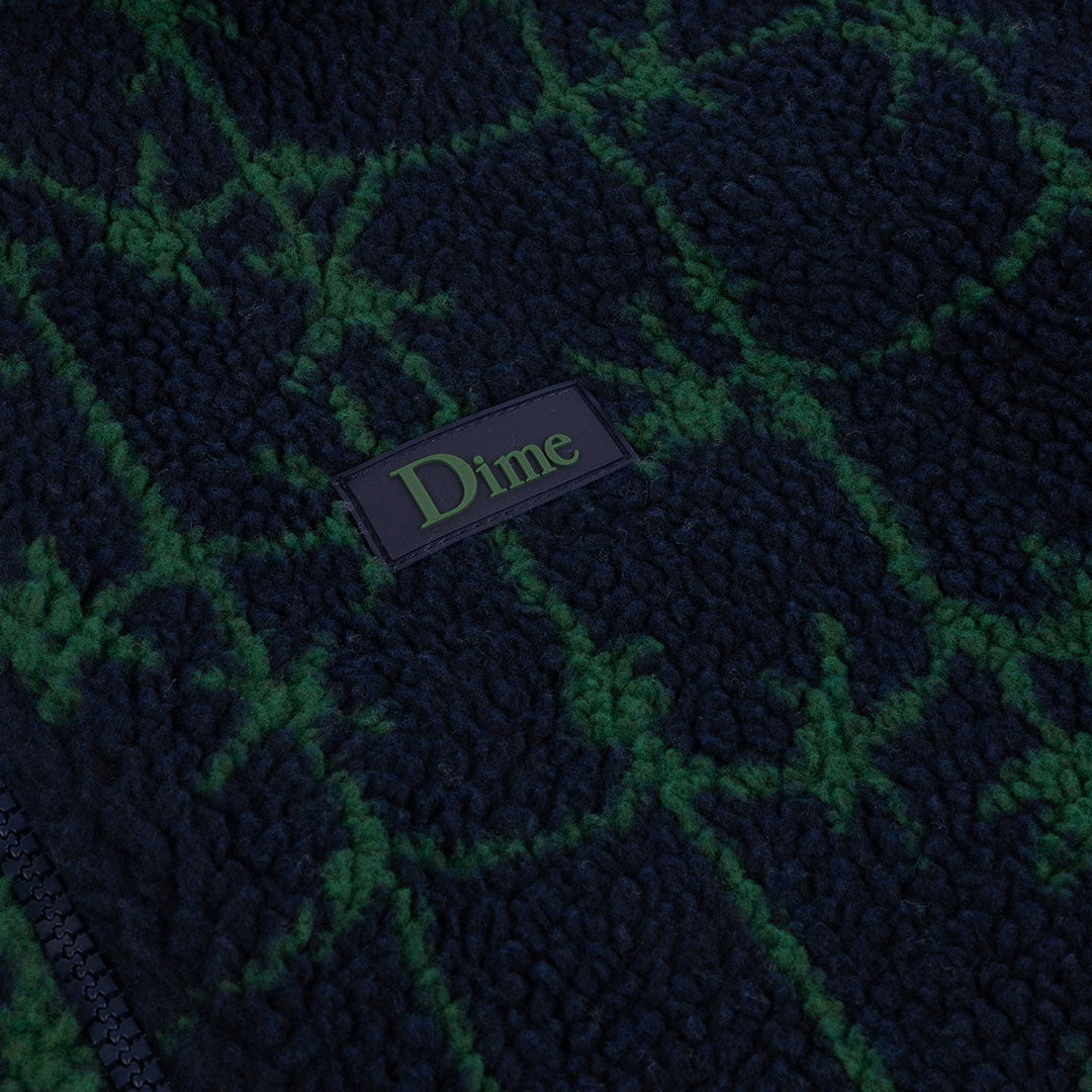 DIME（ダイム）| POLAR FLEECE SHERPA ZIP / NAVY | スノーボード・スケートボードのTACTICS JAPAN