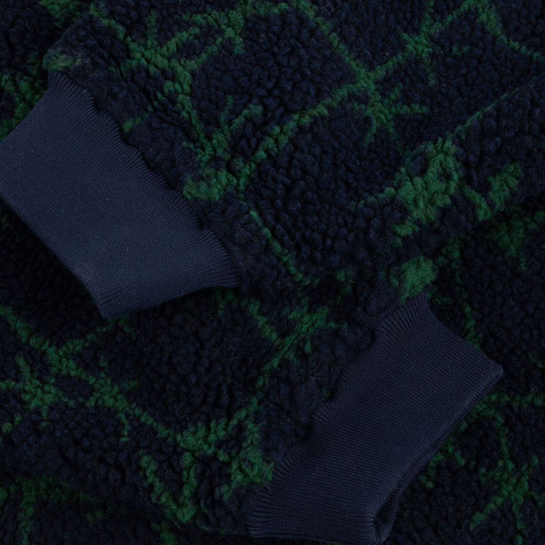 DIME（ダイム）| POLAR FLEECE SHERPA ZIP / NAVY | スノーボード・スケートボードのTACTICS JAPAN