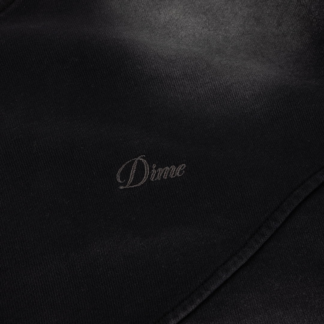 DIME MTL（ダイム モントリオール）| FADED FLEECE BOMBER / BLACK | スケートボード・スノーボードのTACTICS JAPAN