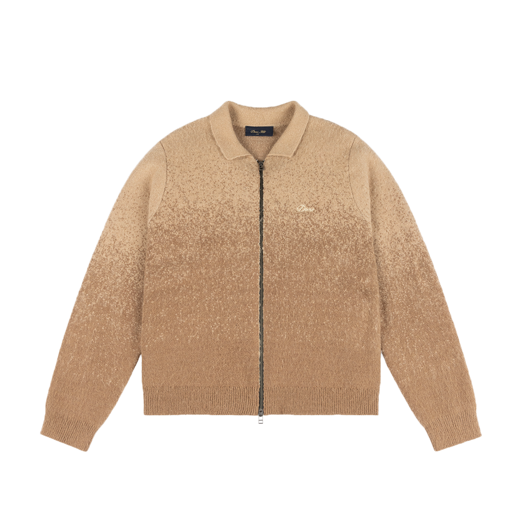 DIME MTL（ダイム モントリオール）| MOHAIR DOUBLE ZIP KNIT / CAMEL | スケートボード・スノーボードのTACTICS JAPAN