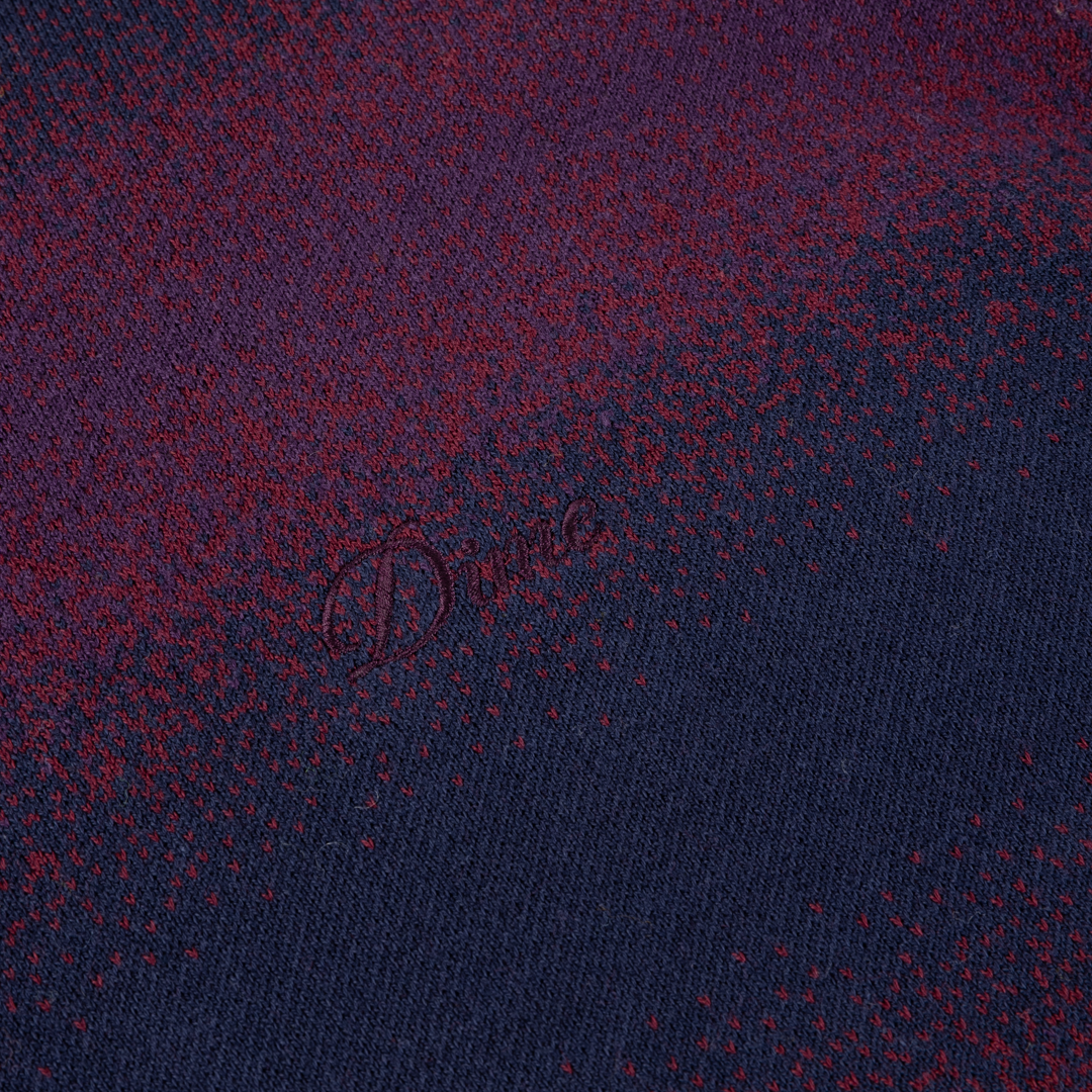 DIME MTL（ダイム モントリオール）| STRIPED RUGBY KNIT / NAVY MULTI | スケートボード・スノーボードのTACTICS JAPAN