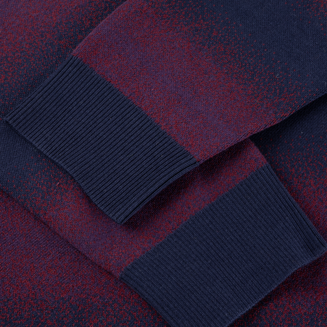 STRIPED RUGBY KNIT / NAVY MULTI