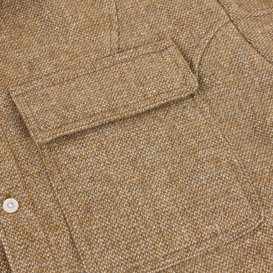 DIME MTL（ダイム モントリオール）| WOOL OVERSHIRT / GOLD | スケートボード・スノーボードのTACTICS JAPAN