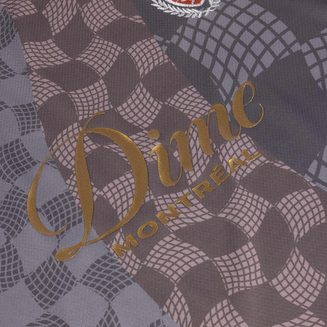 DIME MTL（ダイム モントリオール）| CHECKERED HOME JERSEY / GRAY | スノーボード・スケートボードのTACTICS JAPAN