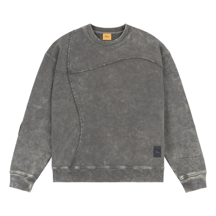 REVERSE STITCH CREWNECK / CHARCOAL