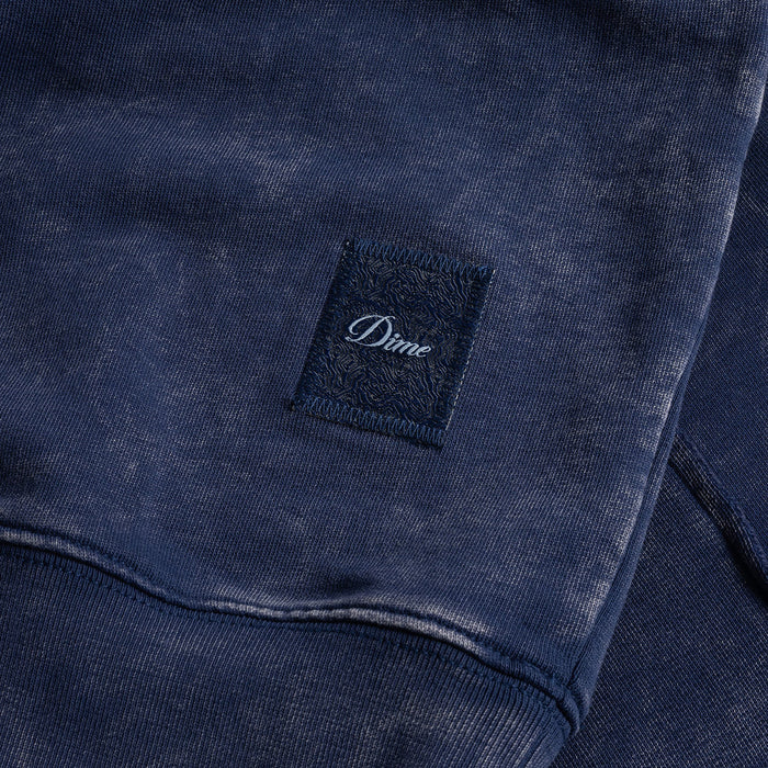 REVERSE STITCH CREWNECK / NAVY