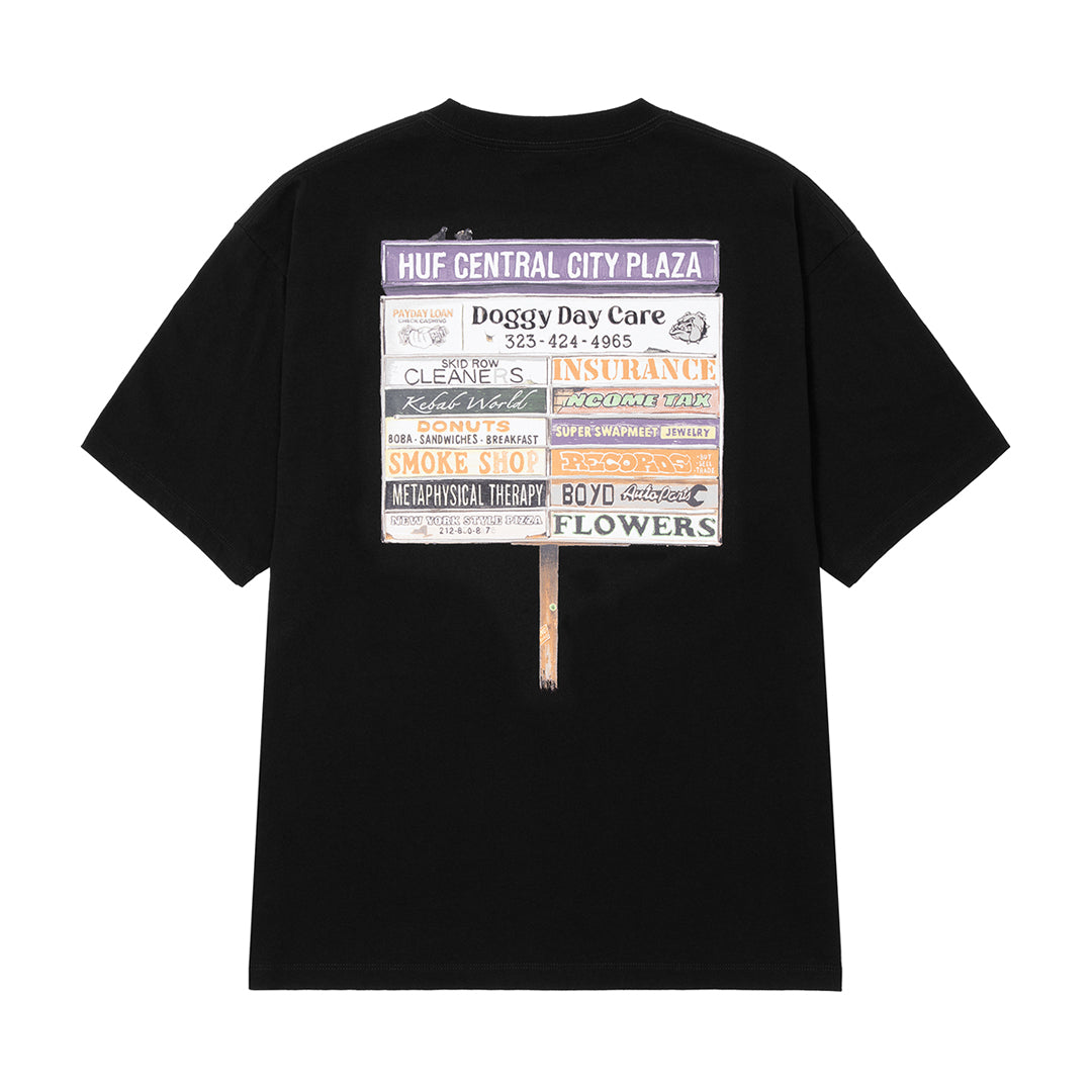 PLAZA TEE / BLACK