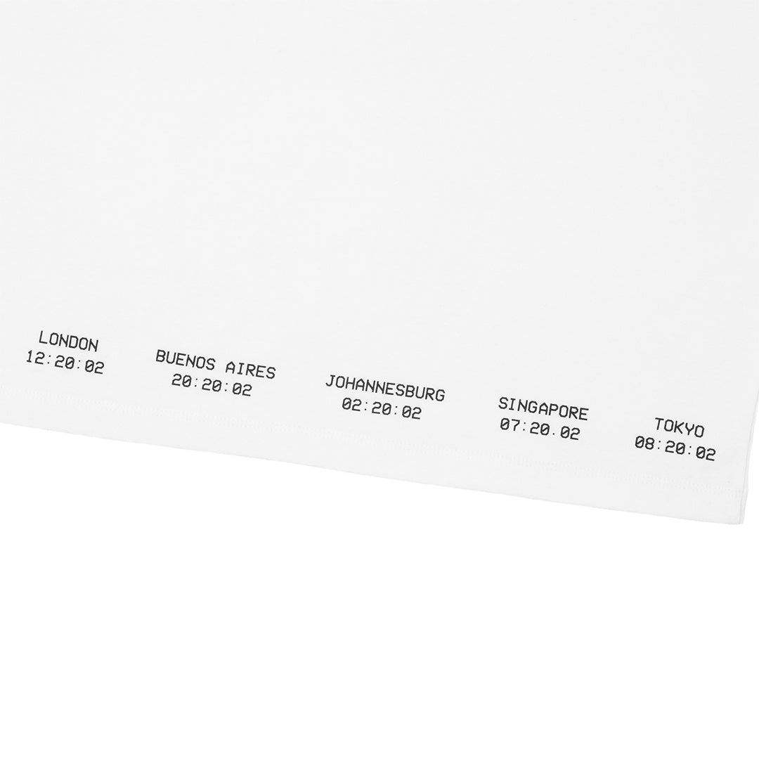 HUF WORLDWIDE（ハフ ワールドワイド）| FLIGHT PATH SS TEE / WHITE | スノーボード・スケートボードのTACTICS JAPAN