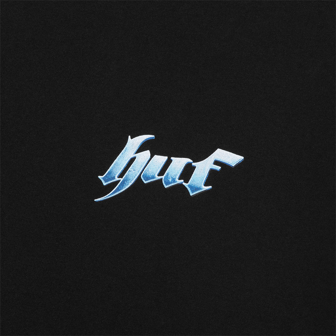 HUF WORLDWIDE（ハフ ワールドワイド）| SECTOR SS TEE / BLACK | スノーボード・スケートボードのTACTICS JAPAN