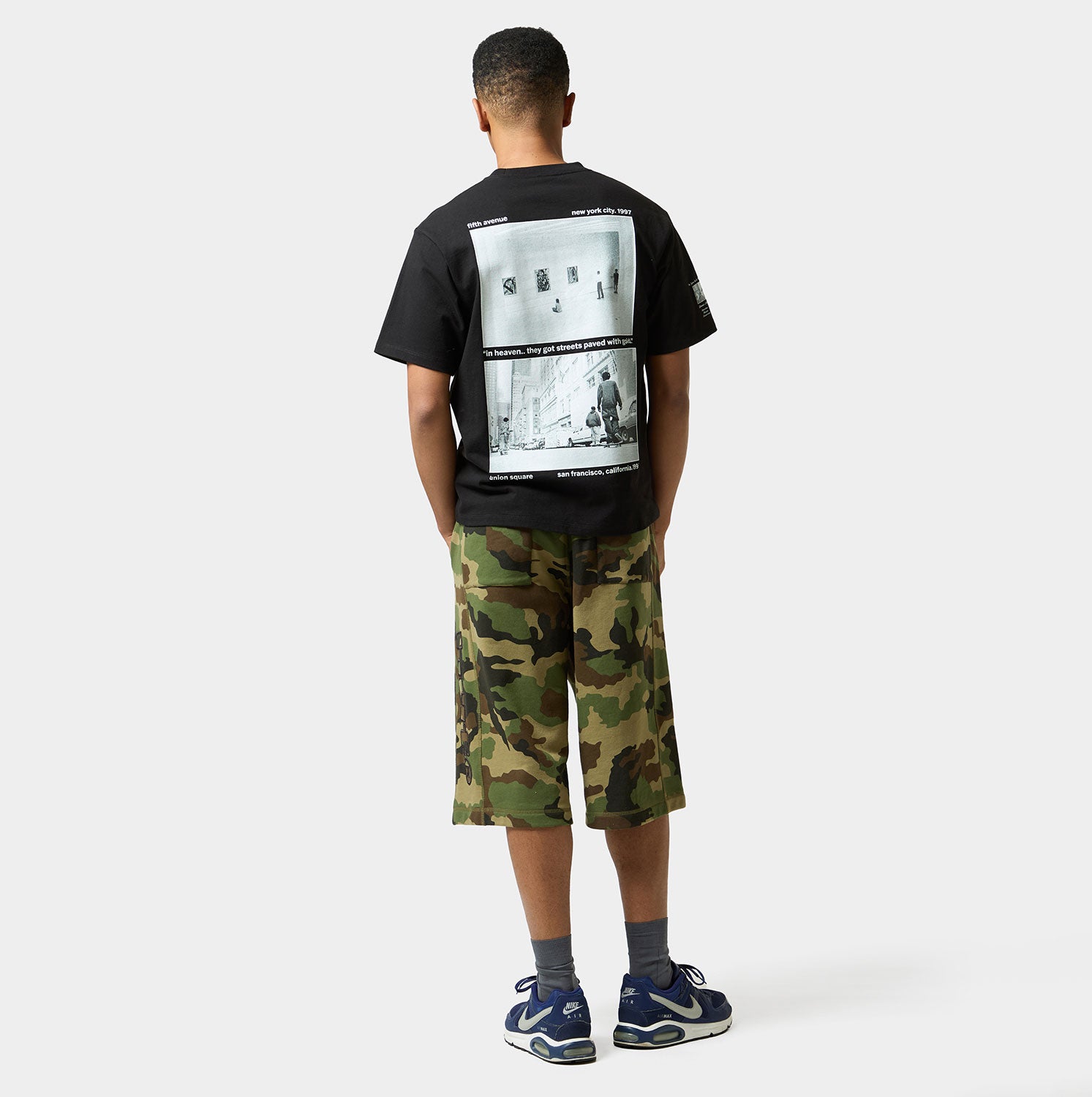 HUF WORLDWIDE（ハフ ワールドワイド）| PAVED WITH GOLD S/S TEE / BLACK | スノーボード・スケートボードのTACTICS JAPAN